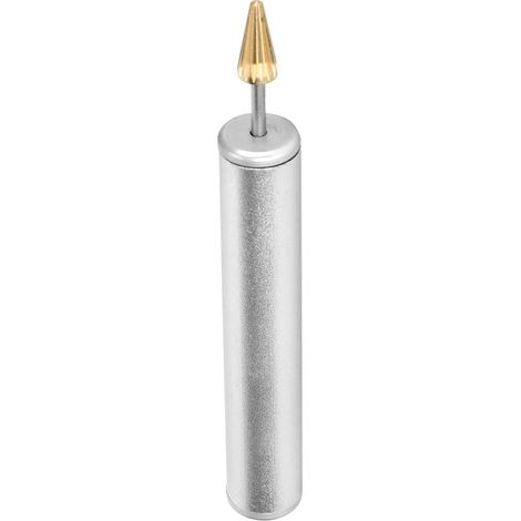 Stylo de teinture pour bords argent mat pour le travail du cuir, bâtonnet d'huile portatif, outil de finition pour ceintures et sangles (1/5)