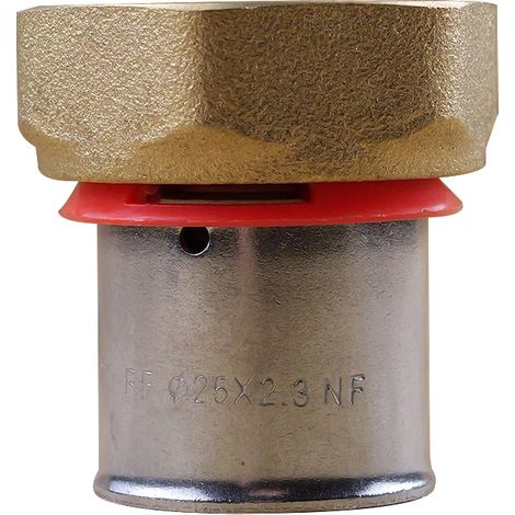 Raccord PER à sertir Ø25x2,3 - Femelle écrou Libre 1" (26/34) - IBP Bänninger (1/4)