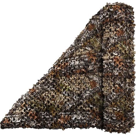 Voile d'ombrage Filet de camouflage d'arbre sans maille Filet Grille Polyester résistant à la déchirure Rouleau en vrac de 1,5 m de large Camo Network Sun Shade Sun block (Color : 1.5x2.5m) (1/5)
