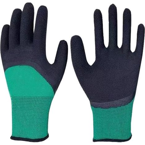 Gants de jardinage pour femmes, outils en caoutchouc anti-perforation, gants de jardinage pour femmes gants de jardinage pour le travail, imperméables, accessoires d'outils robustes (1/4)