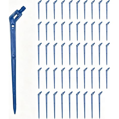 Arrosage Goutte à Goutte Goutteurs Irrigation 4/7 mm Piquets Goutte à Goutte 10 cm Emetteurs Arrosage Jardin Systeme Irrigation 50 Pieces (1/5)