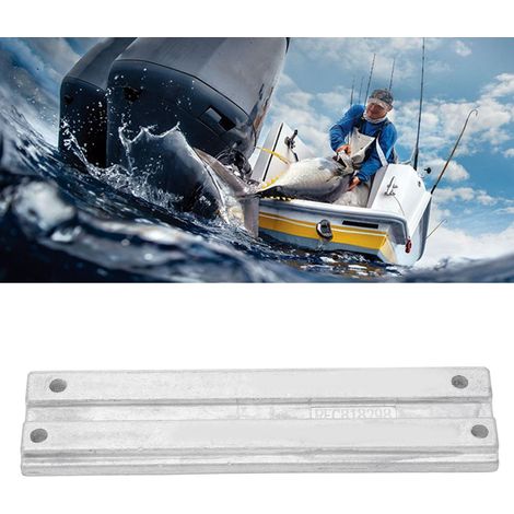 Les supports d'anode en aluminium 818298A1 et 818298Q1 pour montage sur poutre conviennent aux moteurs hors-bord Mercury et Mariner de 40 à 300 CV. (1/5)