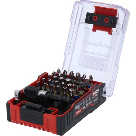 KS TOOLS 1/4" TORSIONpower juego de puntas en diseño de batería eMONSTER 32 pzs. - 515.6932 (1/4)