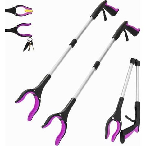 Lot de 2 pinces préhension pliantes magnétiques 3010288069 81,3 cm (3010288069) (rose/rose) Rose - (1/5)