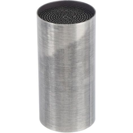 QORVA-Pot d'échappement de moto, catalyseur en fer, silencieux central avant pour moto (1/5)