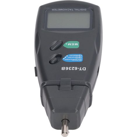 LCD-Drehzahlmesser mit Kontaktfunktion, fotoelektrischer berührungsloser Motordrehzahlmesser, Messwerkzeug (1/5)