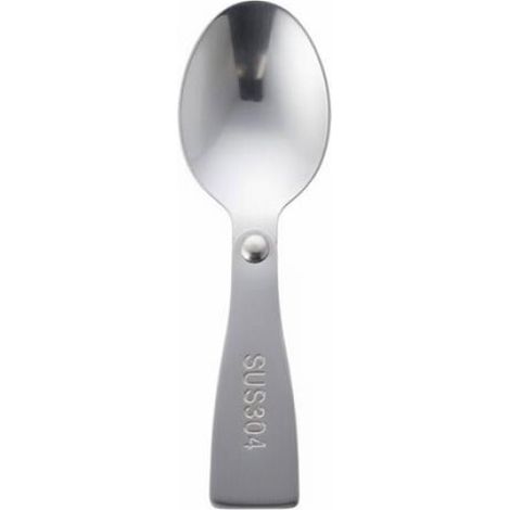 Cuillère Fourche Pliable - Acier Inoxydable - Pour Pique-nique Camping Randonnée - 1 Pièce (1/3)