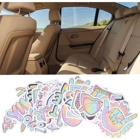 (Recommandation Asie du Sud-Est) Autocollants de voiture à motifs à faire soi-même (intérieur et extérieur) (1/5)