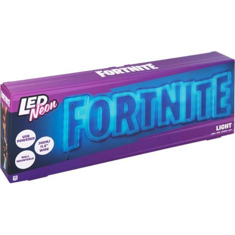 Paladone Lampada LED Neon Fortnite Logo 40 cm