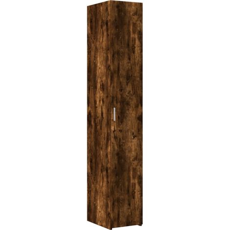 Hochschrank Eiche Rauch 30x42,5x185 cm aus Holzwerkstoff