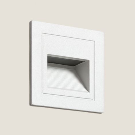 LED Außenleuchte 3W Einbauleuchte Wand quadratisch Olite II 4000K Weiß Neutralweiß