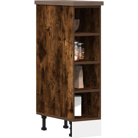 Unterschrank Riga Räuchereiche 20x44,5x81,5 cm Holzwerkstoff