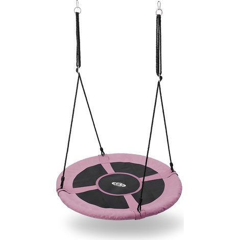 Balançoire nid de cigogne rose NB5031 DIA.100 CM nils