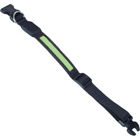 Collier Chien LED Rechargeable - Collier Réfléchissant Ajustable pour Sécurité Nocturne - 1 Pièce (1/5)