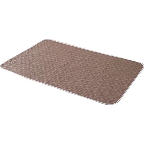 Alèse absorbante avec base antidérapante pour-café noir 70 90 (1/2)