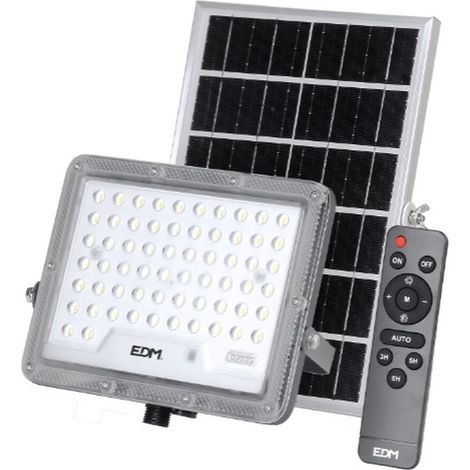 Faretto proiettore solare sottile 400w 3500lm 6500k EDM (1/5)