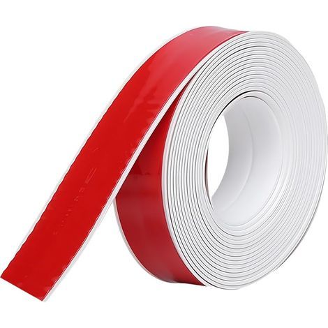 22 cm self-adhesive sealing tape for bathroom, waterproof tape, shower tape, flexible PVC anti-mould adhesive tape (22 cm) (1/5)