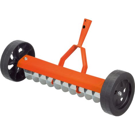 Stocker Rastrello aeratore con ruote, 40 cm (1/2)