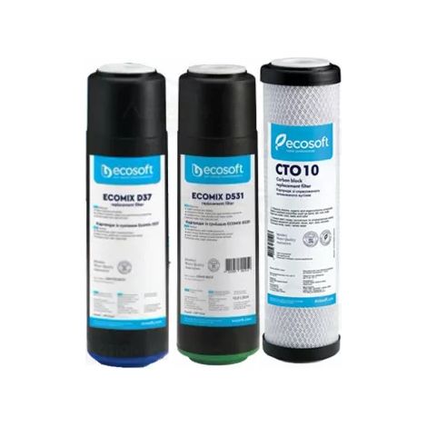 Pack filtres remplacement purificateur Ecosoft (1/2)