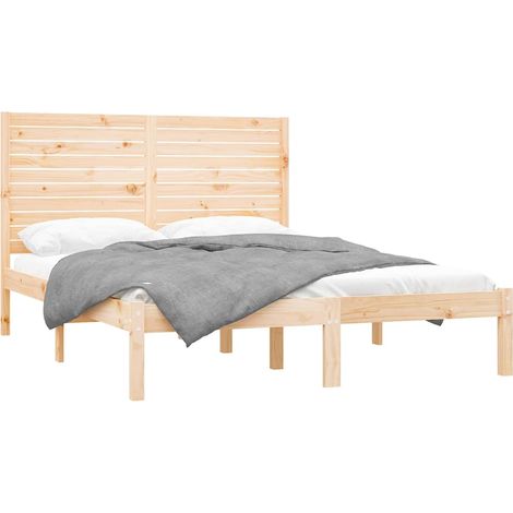 Giroletto in Legno Massello 120x200 cm vidaXL (1/3)