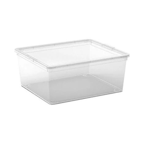 Contenedor Kis transparente 18l 40x34x17