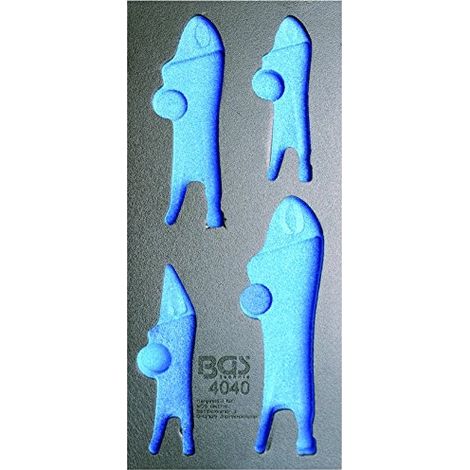 BGS Werkstattwageneinlage 1/3 leer für Art. 4040 - 4040-1