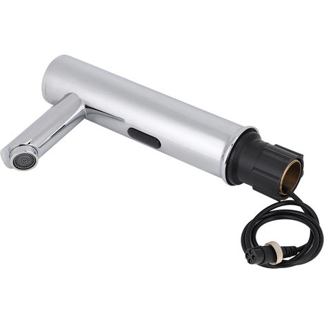 G1/2 Zoll Einzel-Kaltwasser-Berührungsloser automatischer Sensor-Wasserhahn für Badezimmer, berührungslose Handreinigung (20 cm für Unterbauwaschbecken) (1/5)
