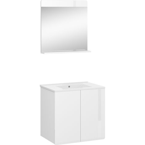 Conjunto de muebles de baño Izan, Blanco, 2 partes, Vicco