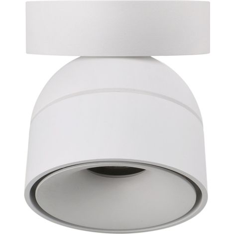 Adosado tilt UKU4 Corte de fase L,C LED COB 7W 881lm(684lm)/913lm(659lm)/954lm(701lm) CRI90 2700K/3000K/4000K 60º Blanco Blanco