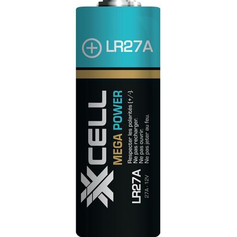 Pile Alcaline Xxcell Lr27a Pile 12v Compacte Pour Télécommandes - Xxcell