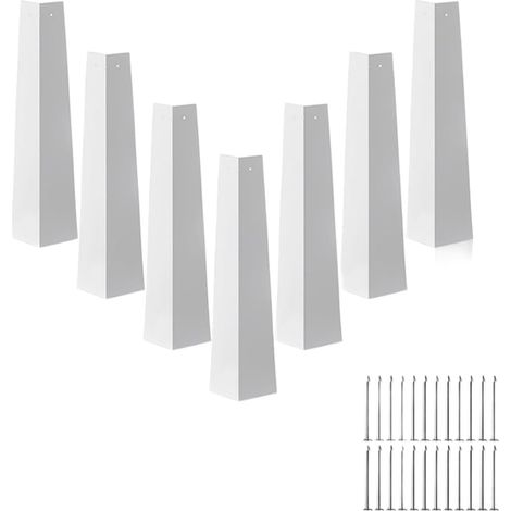 Protège-Angle Extérieur Acier 20cm Résistant Intempéries Acier inoxydable, protection longue durée, dimensions 20cm, pré-perforé, montage aisé (1/5)