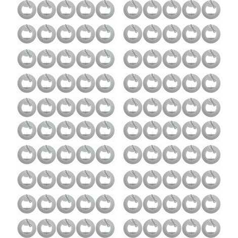 100 Autocollants NFC Ntag213 Universels 13.56 MHz Compatibles Téléphones (1/4)