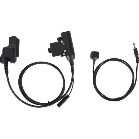 Adaptateur PTT U94, adaptateur robuste et portable pour casque d'interphone militaire MOTOROLA XTS2500 (1/5)