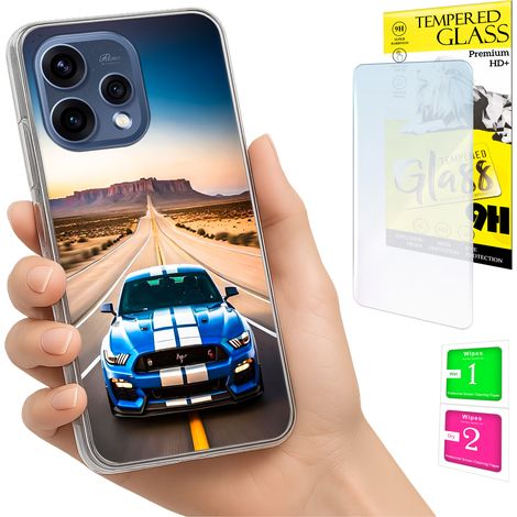 Schutzhülle für Oppo Reno 15 5G: Fotoschutzhülle, Rückseitenschutz + 9H-Glas (1/5)