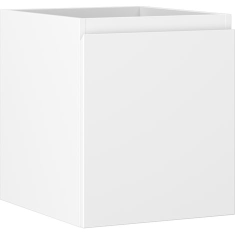 Mexen Orio Badezimmerschrank für Waschbecken 40 cm, 1 Schublade, weiß matt - 91A10-04047-1-BF01