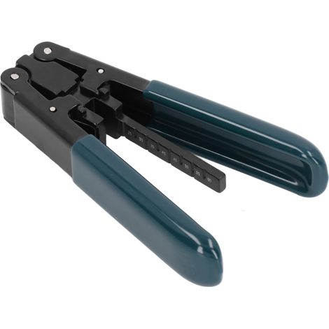Pince à dénuder fibre optique portable, outil de dénudage gaine câble avec échelle pour FTTH (1/5)