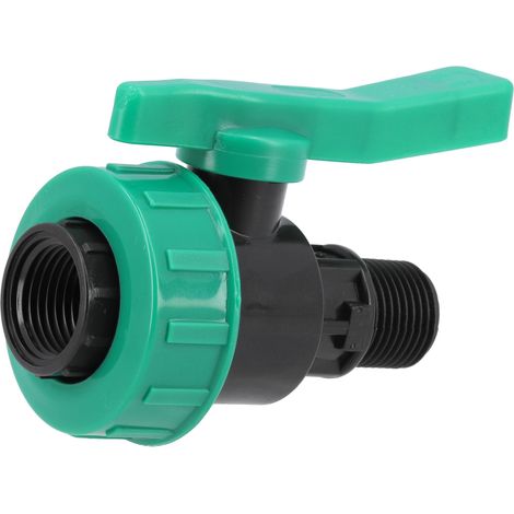 Kugelhahn 1/2" Innen-/Außengewinde PP