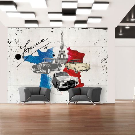 Papier Peint "Admirer of Cars France" 231 x 300 cm (1/2)
