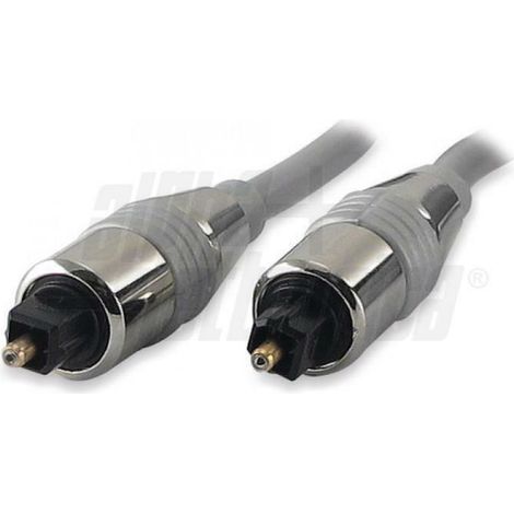 Alpha Elettronica 91-015/05B cavo InfiniBand e in fibra ottica 5 m Toslink Grigio