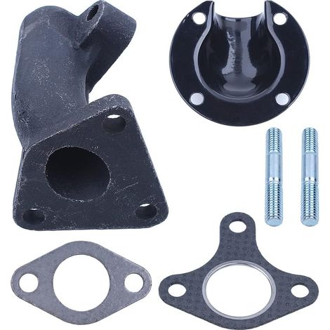 Kit de joint et déflecteur de collecteur d'échappement pour moteur Honda Gx390 Gx340 13Hp 11Hp, 18330-Ze2-W00, 18333-Zk6-Y00, 18381-Ze2-800, 18331-Ze3-811 (1/5)
