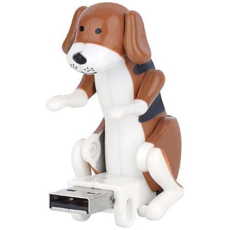 Mini-ordinateur portable en forme de chien, clé USB (4 Go) - Jouet anti-stress pour le bureau (1/3)