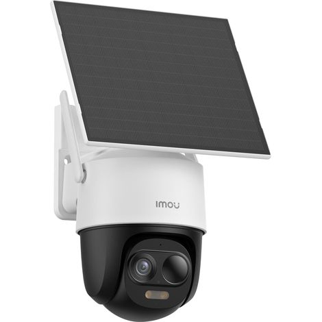 3MP Caméra Surveillance WiFi Exterieure sans Fil Solaire Cell PT 3C 3MP Kit