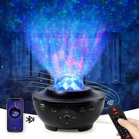 Projecteur Ciel Étoilé de Galaxie pour Chambre à Coucher, Projecteur D'étoiles Veilleuse (1/5)