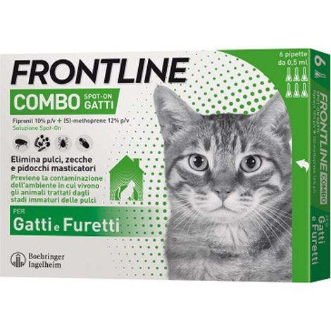 FRONTLINE COMBO GATTI 6 PIPETTE OFF. SPECIALE