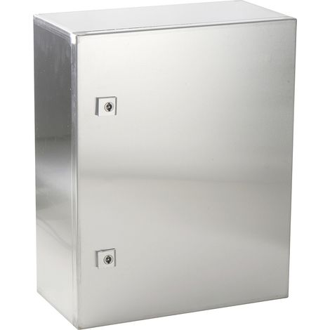 TRU COMPONENTS TC-SS504020 Schaltschrank 400 x 500 x 200 Edelstahl Lichtgrau 1 St.