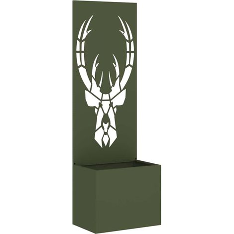 Écran de confidentialité de jardin Vert olive 50 x 140 cm