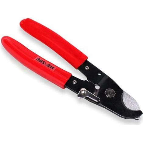 Pince coupante pour une utilisation à une main, sertisseuse aluminium-cuivre, coupe jusqu'à 35 mm² HS-206, outil de coupe de câbles portable (1/5)
