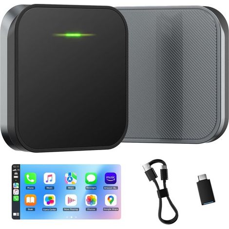 Adaptador Apple CarPlay - Apple CarPlay - Carlinkit - CarPlay inalámbrico - Adaptador Apple CarPlay (1/5)