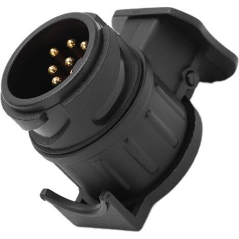 Connecteur d'adaptateur de remorque 12V 13Pin à 7Pin accessoire de convertisseur de prise de remorquage de barre d'attelage pour caravanes (1/5)