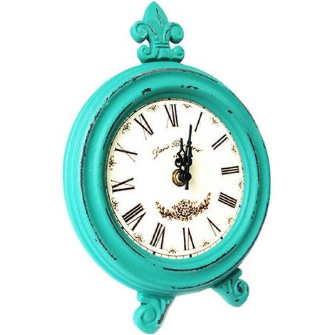 Réveil en forme de violon unique, horloge de bureau, cadeau original en forme d'instrument de musique, vert. (1/5)